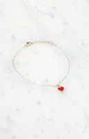 John Galt Red Heart Bracelet