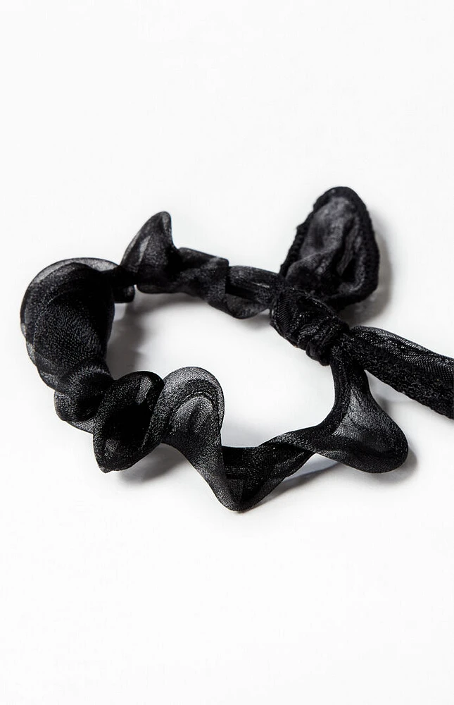Lace Bow Hair Tie