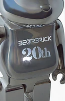 Bearbrick 20th Anniversary Chrome 1000% Figure