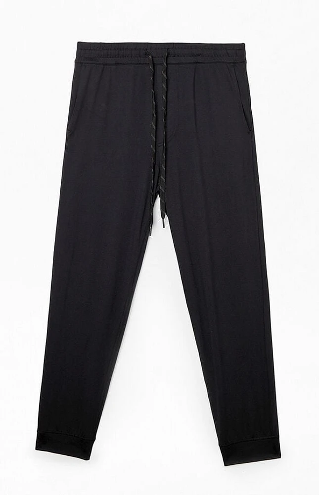 A.R.C. Jet Black Comfort Performance Jogger Sweatpants