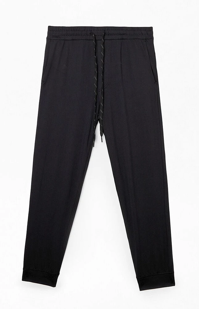 A.R.C. Jet Black Comfort Performance Jogger Sweatpants