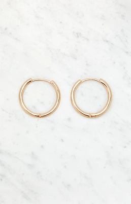 John Galt Gold Hoop Earrings