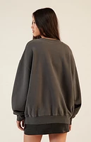 Pacsun LA Football Crew Neck Sweatshirt