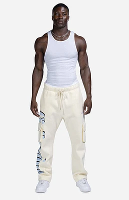 Civil Concrete Wide Leg Jogger Sweatpants