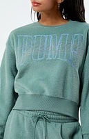 Puma Classics Now Then Crew Neck Sweatshirt