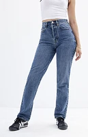 PacSun Dark Indigo Dad Jeans