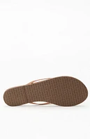 TKEES Women's Tan Foundations Matte Sandals