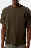 Pacsun Brown Textured T-Shirt
