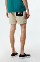Cream Scarface Swim 4.5" Trunks