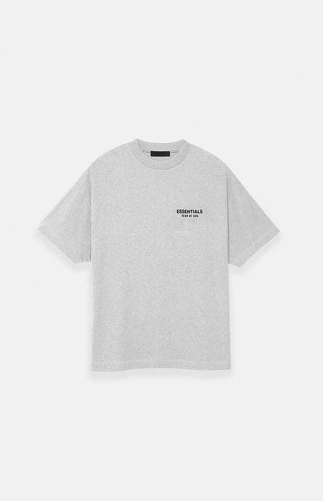 Fear of God Essentials Kids Light Heather Grey Crew Neck T-Shirt