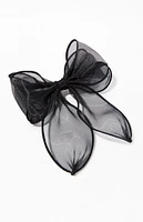 LA Hearts Organza Bow Hair Clip