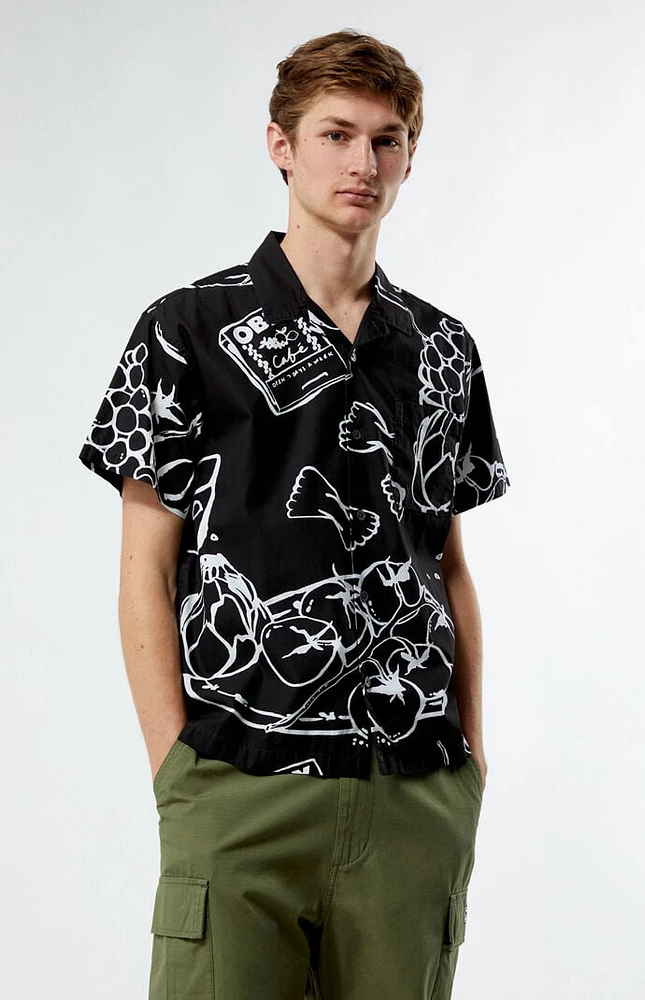 Obey Still Life Woven Camp Shirt