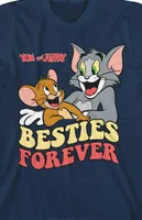 Kids Tom and Jerry Besties Forever T-Shirt