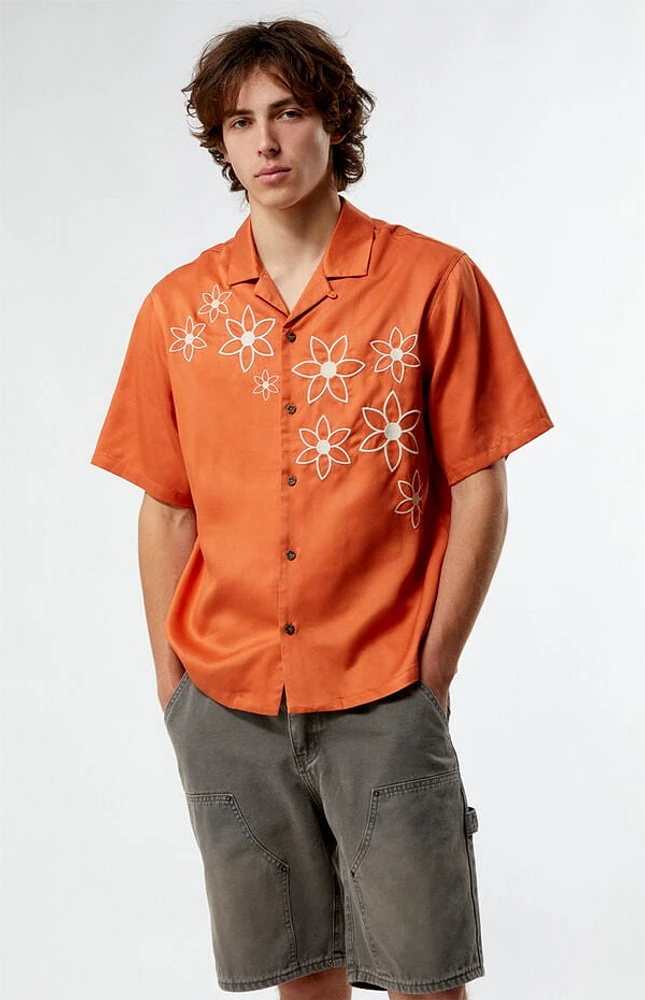 Pacsun Mango Oversized Camp Shirt