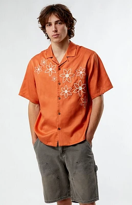 Pacsun Mango Oversized Camp Shirt