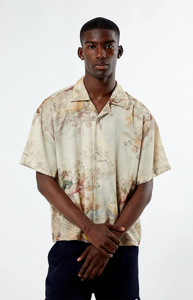 The Met x PacSun Deliverance Cropped Camp Shirt