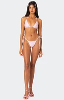 Edikted Picnic String Bikini Bottom