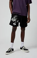 Pacsun Life Of Bliss Fleece Volley Sweat Shorts