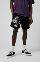 PacSun Life Of Bliss Fleece Volley Sweat Shorts