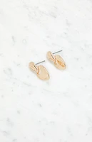 LA Hearts Mini Teardrop Earrings
