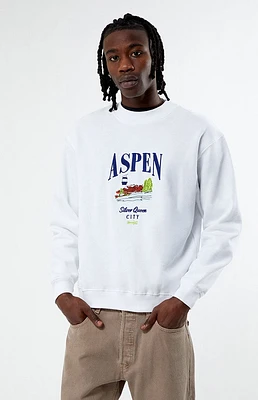 PacSun Aspen Embroidered Crew Neck Sweatshirt