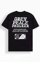 Obey Peace Program Heavyweight T-Shrt