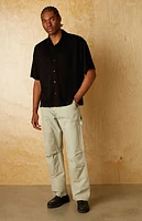 Pacsun Bran Short Sleeve Textured Shirt