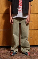 Pacsun Kids Olive Baggy Jeans