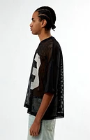 Pacsun 38 Black Mesh Jersey
