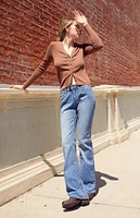 Medium Blue Brielle '90s Bootcut Low Rise Jeans
