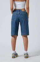 PacSun Dark Indigo Extreme Denim Jorts