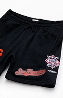 ProStandard Kids SF Giants Classic Mesh Basketball Shorts