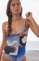 Thrills Dalia Plunge One Piece Swimsuit