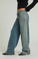 PacSun Casey Indigo Low Rise Baggy Jeans