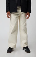 Pacsun Kids Clover Cream Baggy Jeans