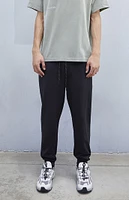 A.R.C. Jet Black Comfort Performance Jogger Sweatpants