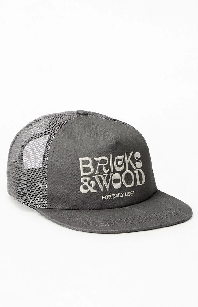 Bricks & Wood For Daily Use Trucker Hat