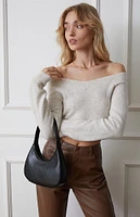 LA Hearts Poppy Off-The-Shoulder Sweater