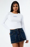 GUESS Originals Zipper Denim Mini Skirt