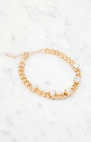 LA Hearts Heart Link Bracelet