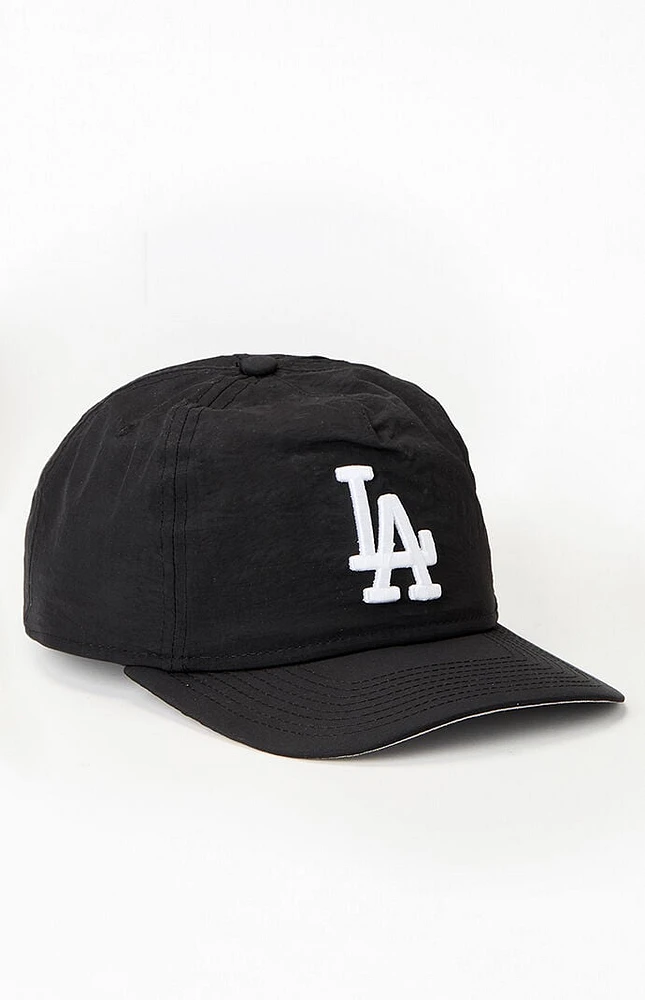 New Era LA Dodgers Black Nylon Hat