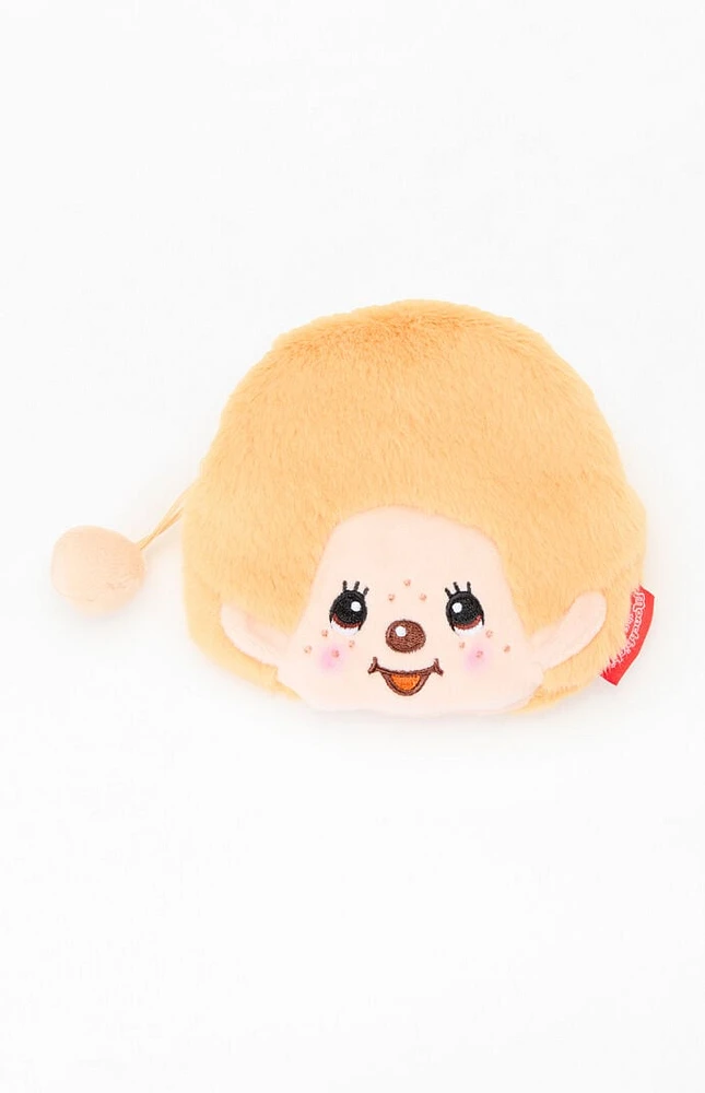 Monchhichi Beige Boy Coin Purse
