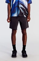 PacSun Black Cutoff Denim Shorts