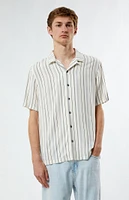 PacSun Striped Camp Shirt