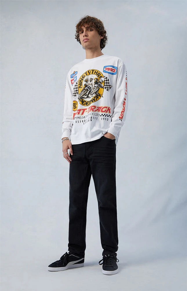 Pacsun Comfort Stretch Black Athletic Slim Jeans
