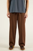 PacSun Brown Baggy Trousers