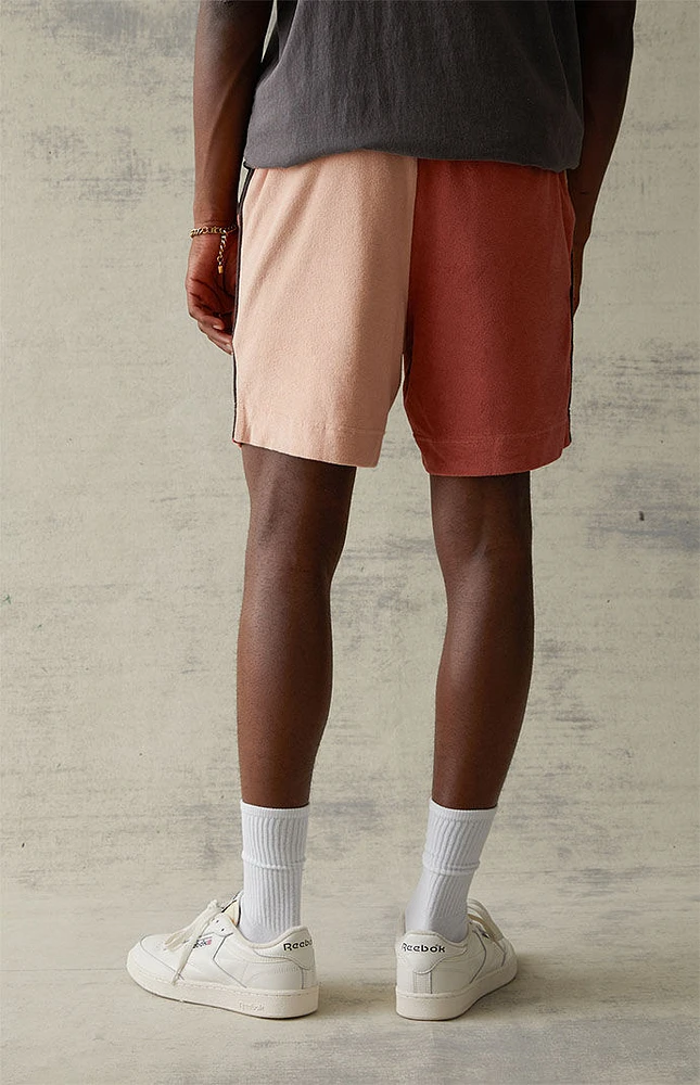 PacSun Terry Colorblock Shorts