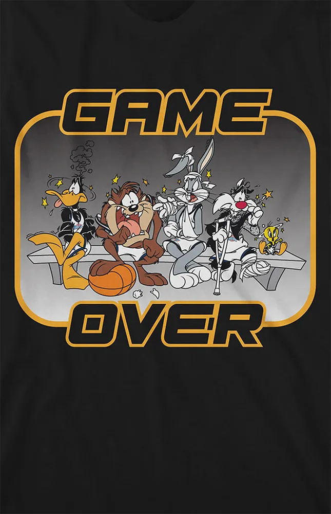 Kids Space Jam 1996 Game Over T-Shirt