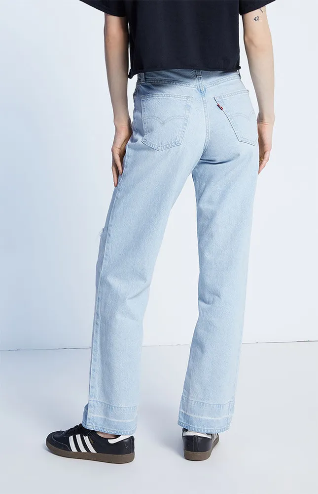 Levi's Light Blue Ripped '94 Baggy Jeans