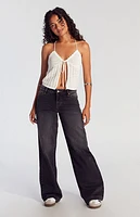 Pacsun Casey Low Rise Baggy Jeans Black Tinted